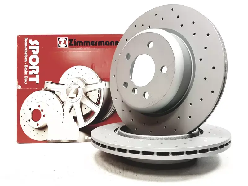 Bremsesett Bak BMW 5 F10/F11 330mm ZIMMERMANN SPORT Z-COAT – bilde 2