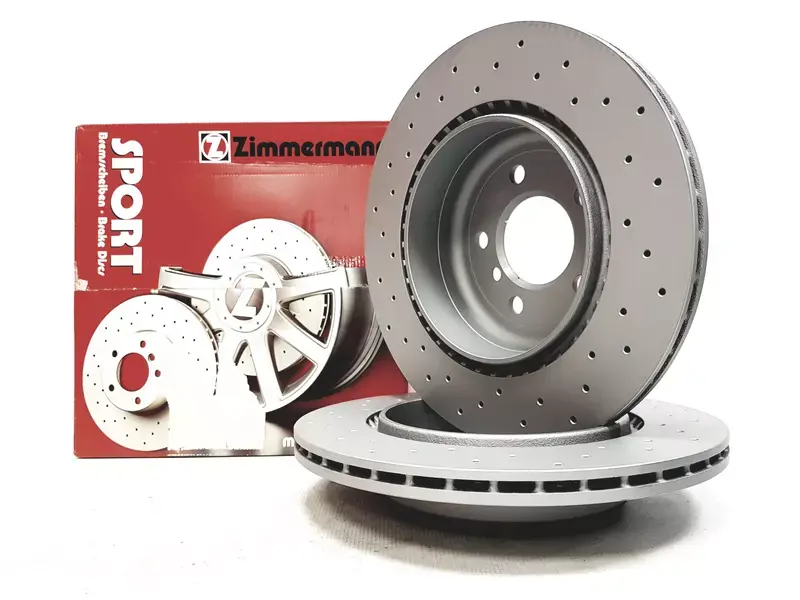 Bremsesett Bak BMW 5 F10/F11 330mm ZIMMERMANN SPORT Z-COAT – bilde 3