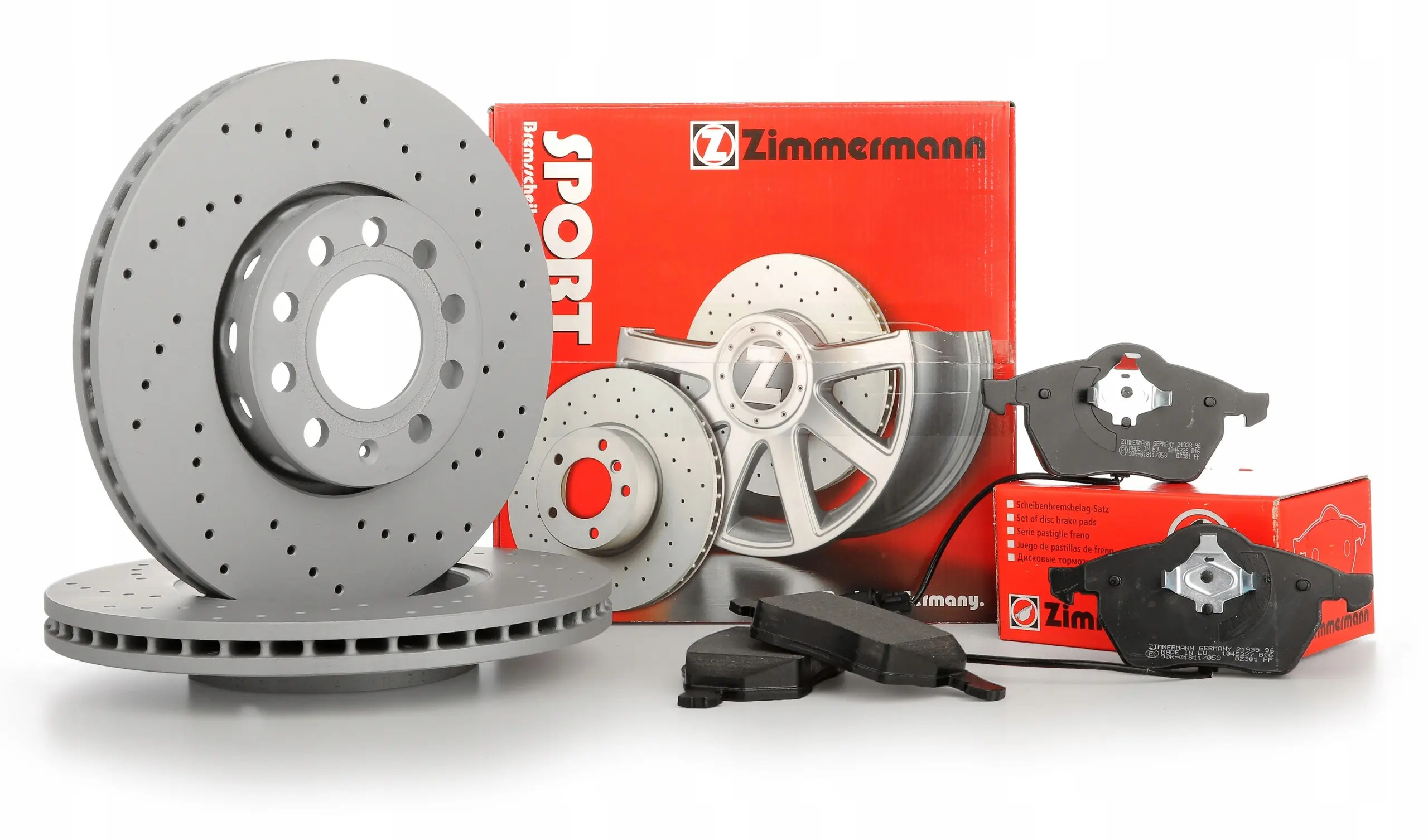 Bremsesett bak ZIMMERMANN Sport PORSCHE 911 (964)