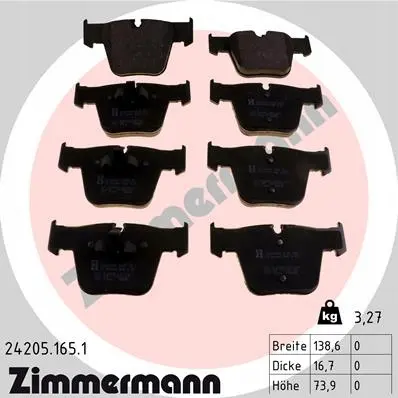 Bremsesett foran ZIMMERMANN Mercedes-Benz S-Klasse (W221) S 65 AMG / Coupe (C216) CL 65 AMG – bilde 4