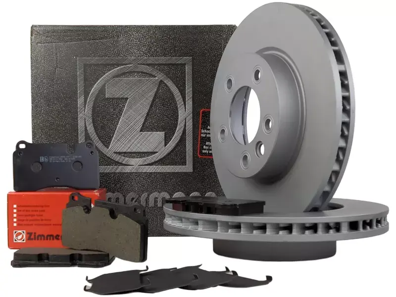 Bremsesett foran ZIMMERMANN Volkswagen Touareg I 2002-2010