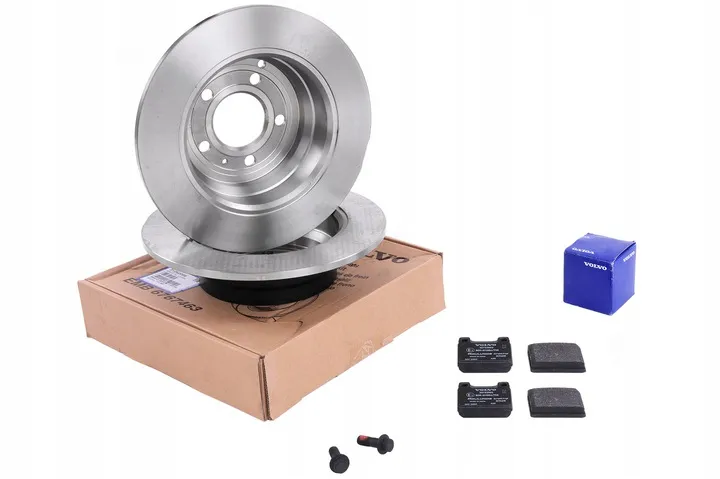 Bremsesett (klosser + skiver) Volvo Genuine® 850, C70, S70, V70 │ bak