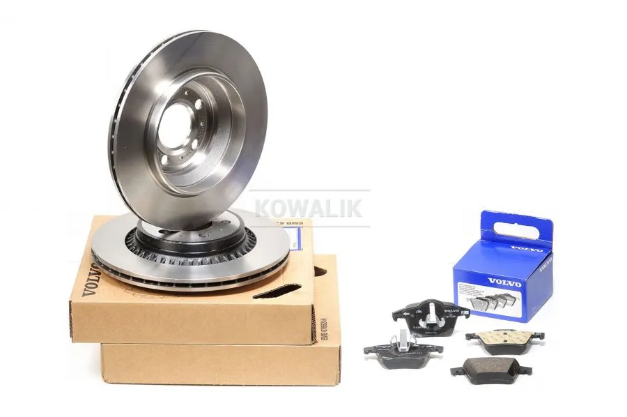 Bremsesett (klosser + skiver) Volvo Genuine® S40, V50, C70, C30 │ bak
