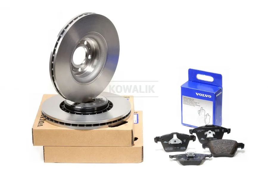 Bremsesett (klosser + skiver) Volvo Genuine® XC90 │ foran │ 17,5"