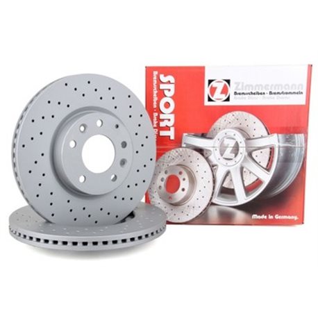 Bremsesett ZIMMERMANN Sport BMW X5 (E70) 348mm │ foran + bak – bilde 7