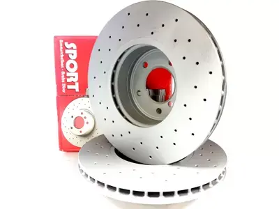 Bremsesett ZIMMERMANN Sport BMW X5 (E70) 348mm │ foran + bak – bilde 8