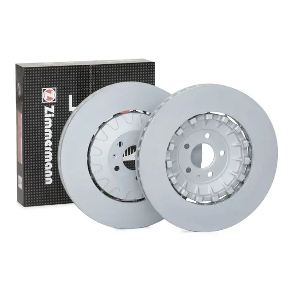 Bremseskive Audi  │ framaksel Ø: 400mm - Zimmermann Brake disc - 1 stk. Image 1