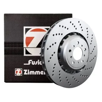 Bremseskive Audi RS4 / RS5 Quattro │ framaksel - Zimmermann Formula Z Brake Disc Perforated – bilde 3