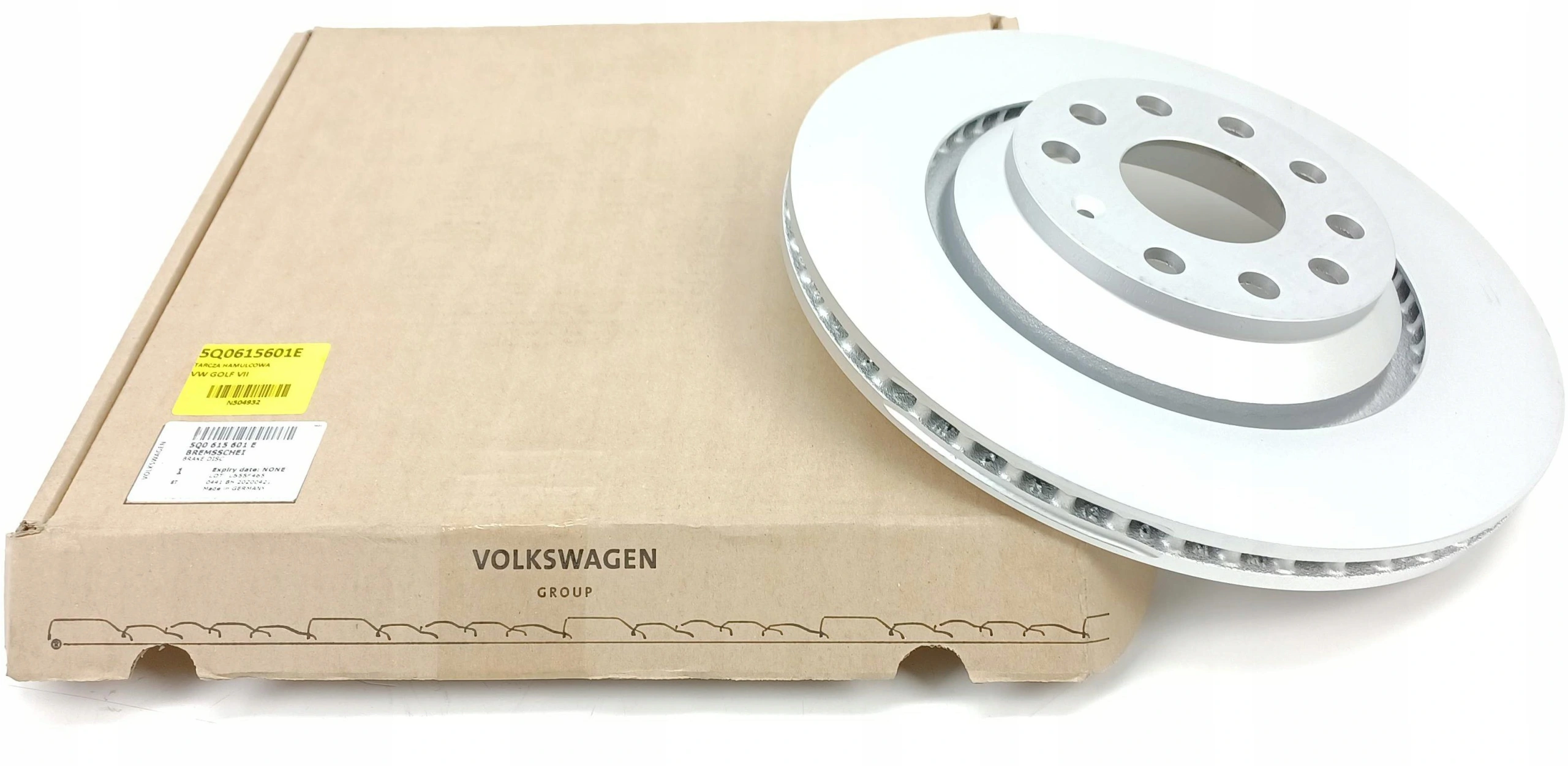 Bremseskive bak Škoda / Audi / VW / Seat - 1 stk. Image 1
