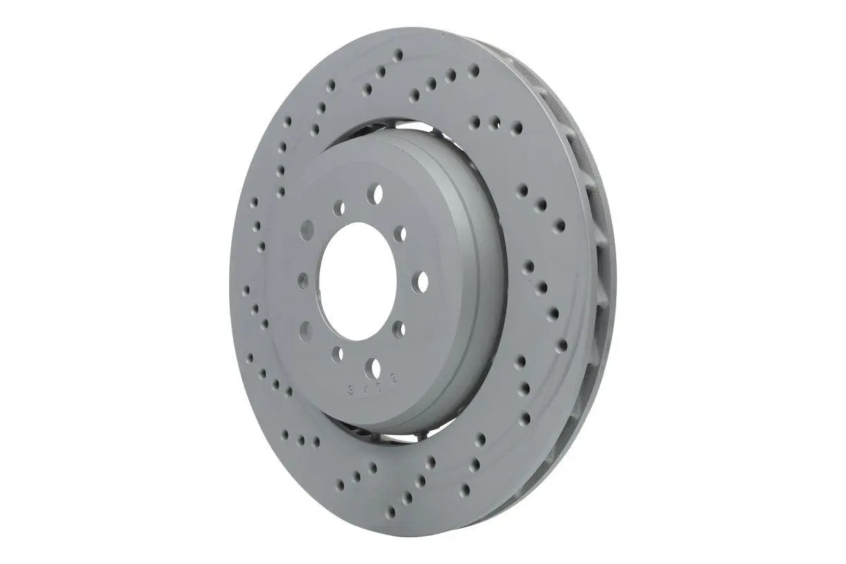 Bremseskive BMW M3 (E46) / M32 Z3 Z4 (E85/E86) │ framaksel venstre - ATE Brake Disc Perforated / Vented, Two-piece brake disc Image 7