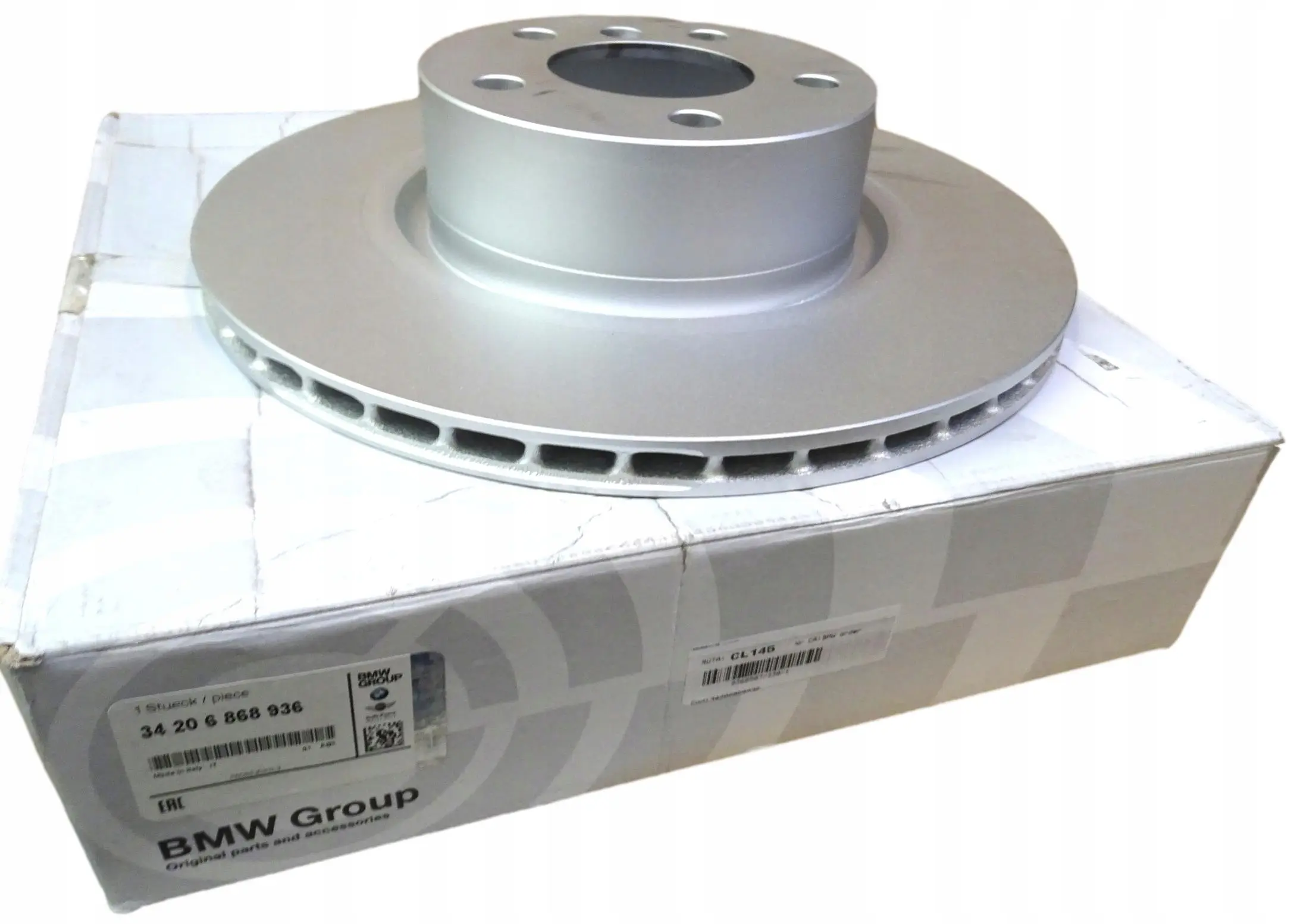 Bremseskive BMW X3 (F25) / X4 (F26) 2010 - 2018 │ bakaksel - Genuine® Brake disc