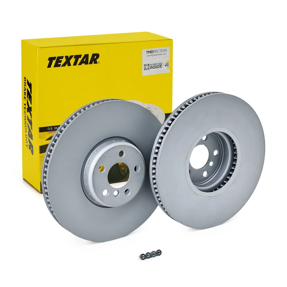 Bremseskive foran venstre BMW i4 (G26) M50 │ Genuine® Textar Brake disc Ø: 374mm, internally vented