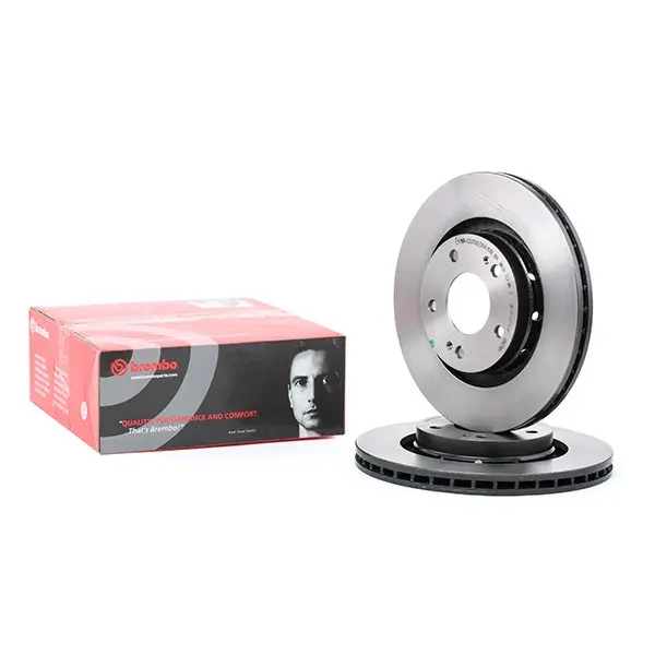Bremseskive Mitsubishi Outlander │ framaksel - Brembo Coated Disc Line - 1 stk.