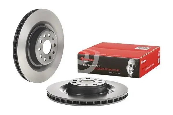 Bremseskive Tesla Model S / Model X │ bakaksel - 365mm Brembo Coated Disc Line – bilde 5