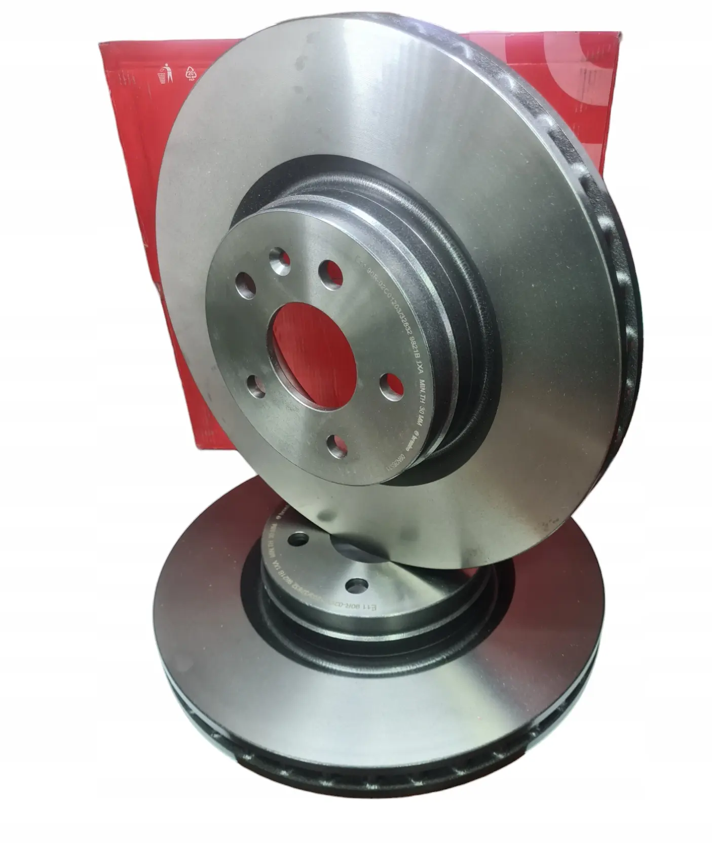 Bremseskive Tesla Model S / Model X │ framaksel - Febi Bilstein Brake disc Front Axle – bilde 2