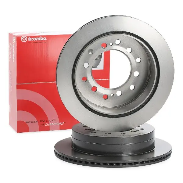 Bremseskive Toyota Land Cruiser / Lexus GX │ bakaksel - Brembo Coated Disc Line