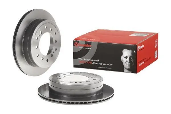 Bremseskive Toyota Land Cruiser / Lexus GX │ bakaksel - Brembo Coated Disc Line – bilde 5