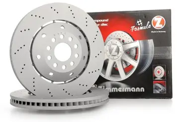 Bremseskiver sett Zimmermann Formula Mercedes-Benz 63AMG 390mm