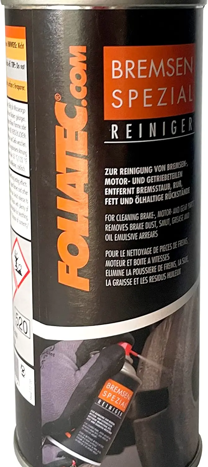 Bremsevask Foliatec Brake Cleaner - 400 ml | Brremserens Brake Caliper Cleaner – bilde 3