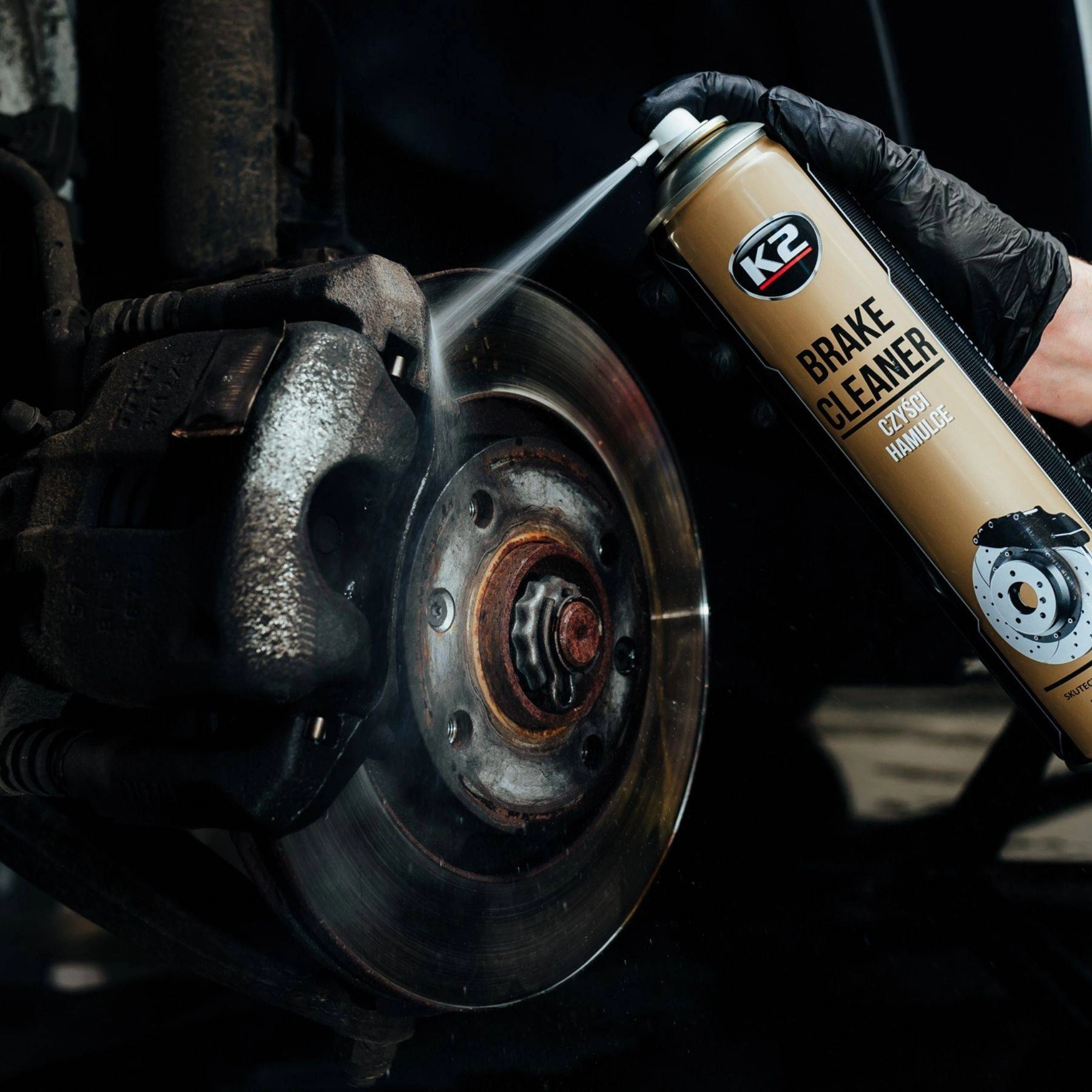 Bremsevask K2 Brake Cleaner | Bremserens Brake Caliper Cleaner - 600 ml Image 2
