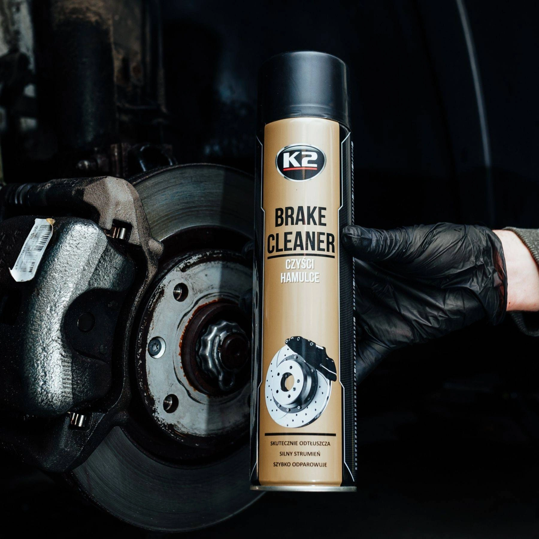 Bremsevask K2 Brake Cleaner | Bremserens Brake Caliper Cleaner - 600 ml Image 5