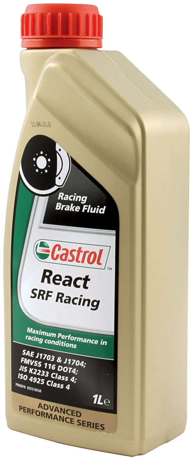 Bremsevæske DOT 4 Castrol React SRF Racing - 1L Image 2