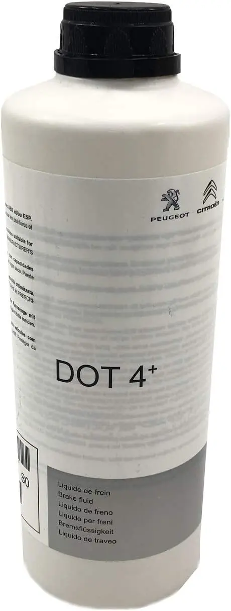 Bremsevæske DOT 4+ Citroen Peugeot Brake and Clutch | Genuine PSA Group Brake Fluid - 450 ml – bilde 2