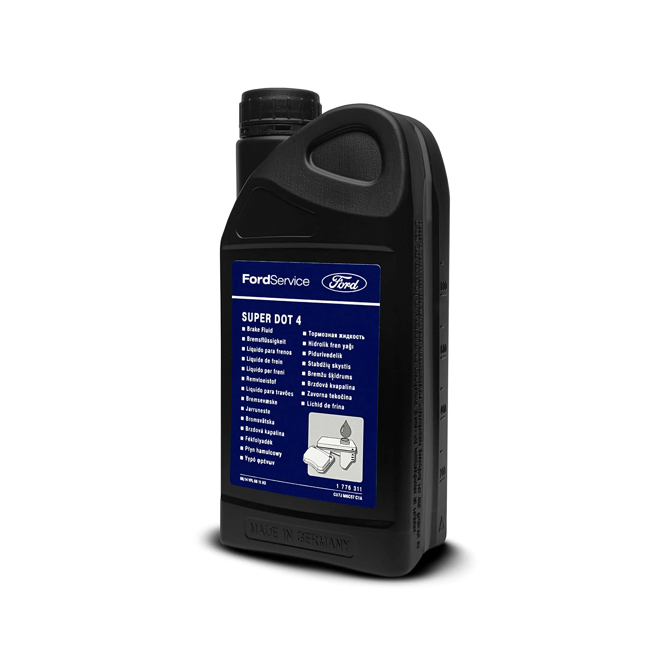 Bremsevæske Super DOT 4 Ford  │ Genuine® Hydraulic oil & brake fluid - 1L