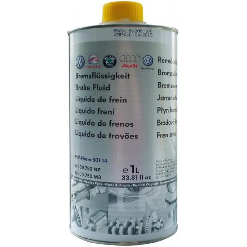 Bremsevæske VAG DOT 4 │ Genuine® Brake Fluid - 1L Image 3