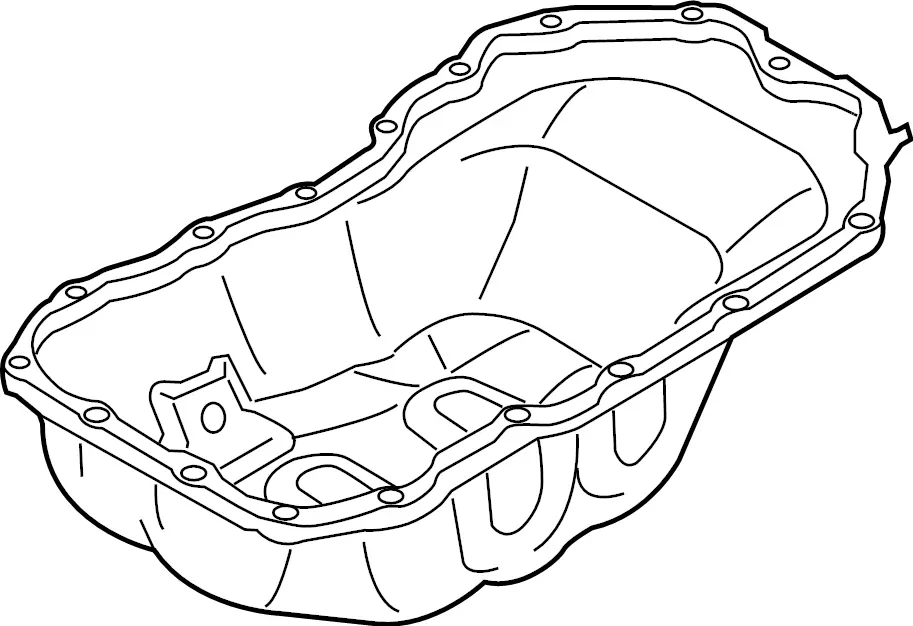 Bunnpanne Mazda 2.2 Diesel │ Genuine® Engine Oil Pan – bilde 2