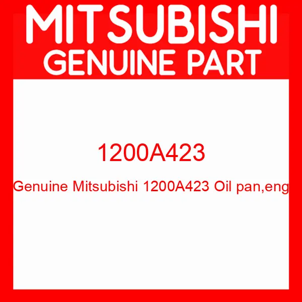 Bunnpanne Mitsubishi Pajero IV 3.2DID 2007 - 2018 │ Genuine® Engine Oil Pan – bilde 4