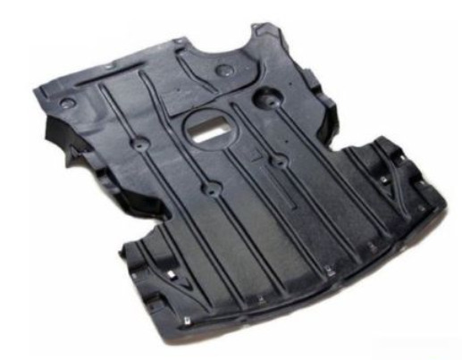 Bunnplate BMW 3 (E90/E91) 2004 - 2012 │ Genuine® Motorrom isolering nede