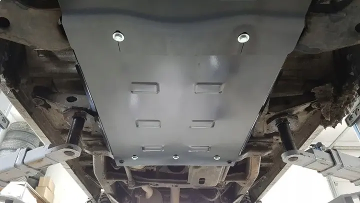 Bunnplate girkassedeksel stål Mitsubishi Pajero III 1999 - 2006 – bilde 3