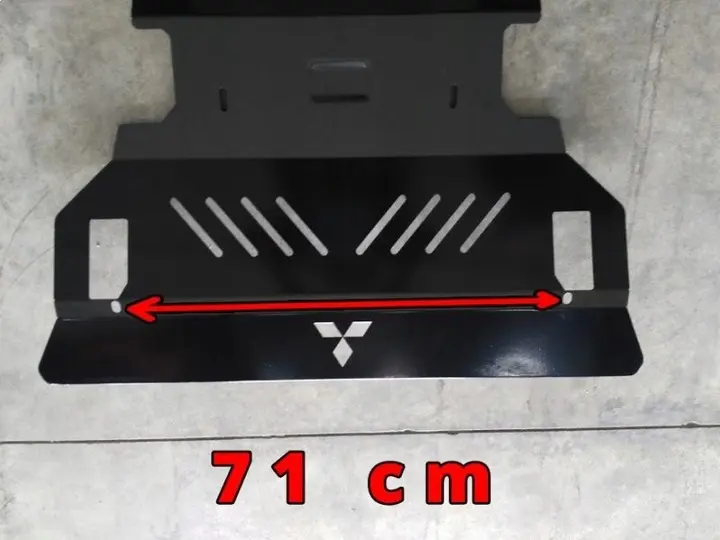 Bunnplate motordeksel stål Mitsubishi Pajero III 1999 - 2006 – bilde 2