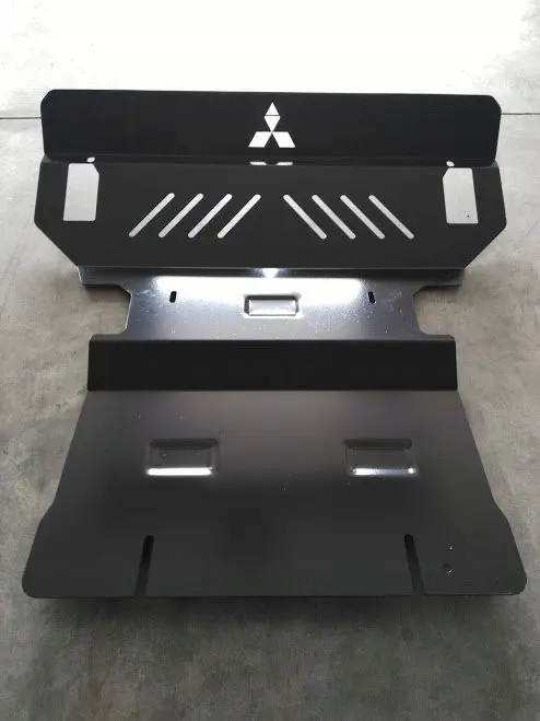 Bunnplate motordeksel stål Mitsubishi Pajero III 1999 - 2006 – bilde 3