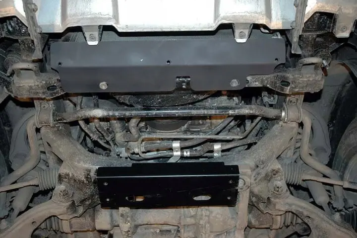 Bunnplate motordeksel Stål Toyota Land Cruiser J120 2002 - 2009 │ Motordeksel - Beskyttelse deksel under motor – bilde 5