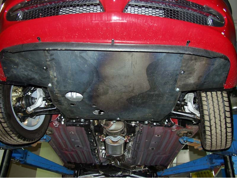 Bunnplate stål Alfa Romeo 156 1997 - 2003 / Alfa Romeo 147 2000 - 2010 | Motordeksel - Beskyttelse deksel under motor – bilde 2