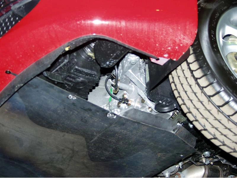 Bunnplate stål Alfa Romeo 156 1997 - 2003 / Alfa Romeo 147 2000 - 2010 | Motordeksel - Beskyttelse deksel under motor – bilde 3