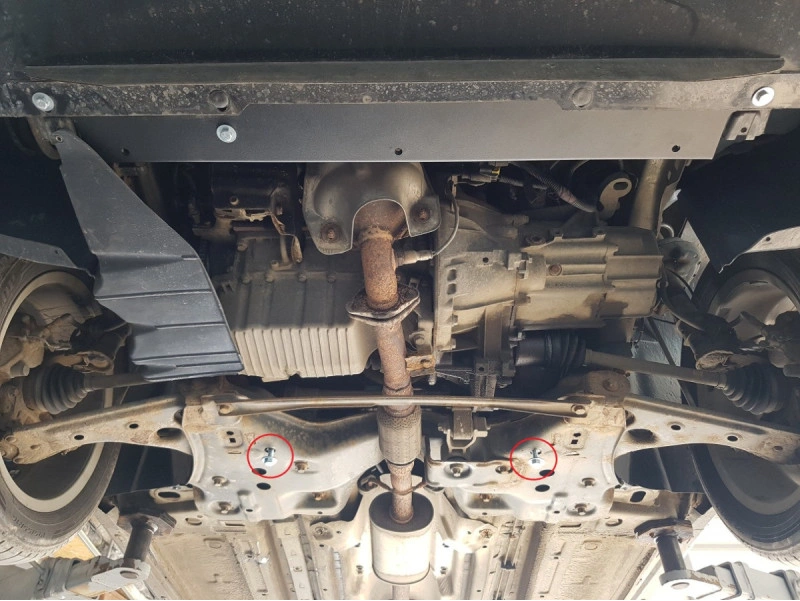 Bunnplate stål Alfa Romeo MiTo 2008 - 2018 │ Motordeksel - Beskyttelse deksel under motor – bilde 5