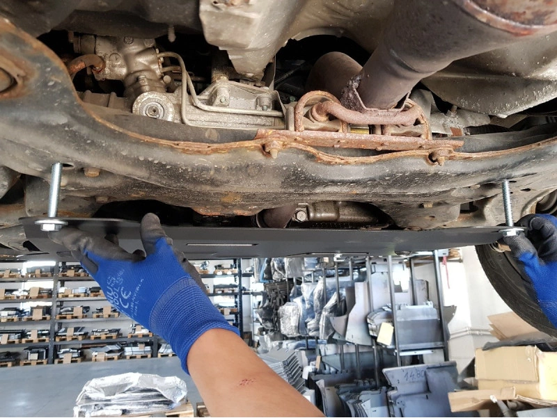 Bunnplate stål Audi A3 8L 1996 - 2003 | Motordeksel - Beskyttelse deksel under motor – bilde 4