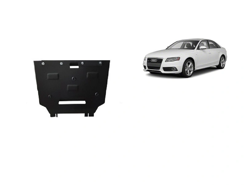 Bunnplate stål Audi A4 4 B8 2008 - 2015 | Girkassedeksel - Beskyttelse deksel under girkasse