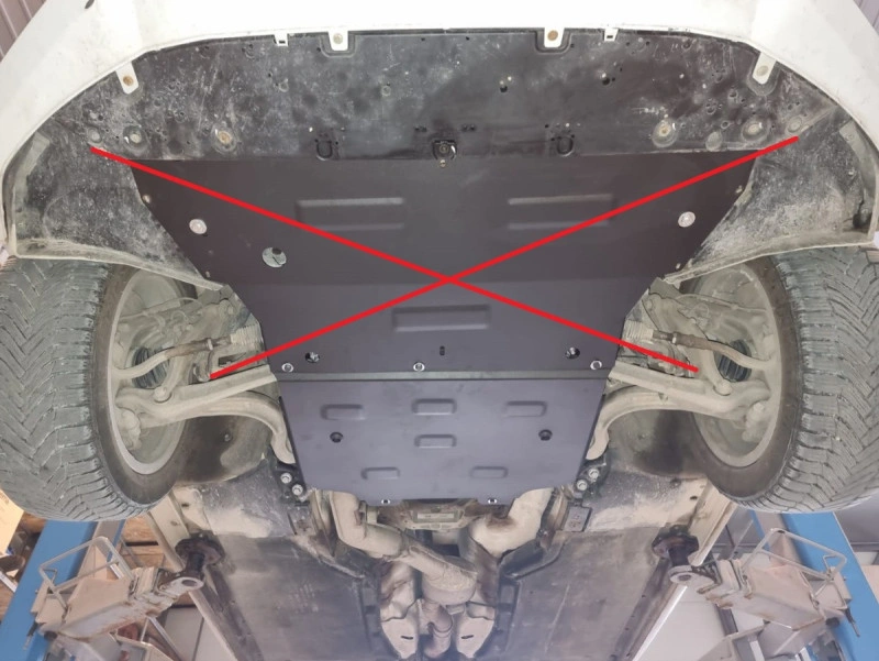 Bunnplate stål Audi A4 B9 2016 -> | Girkassedeksel - Beskyttelse deksel under girkasse – bilde 6