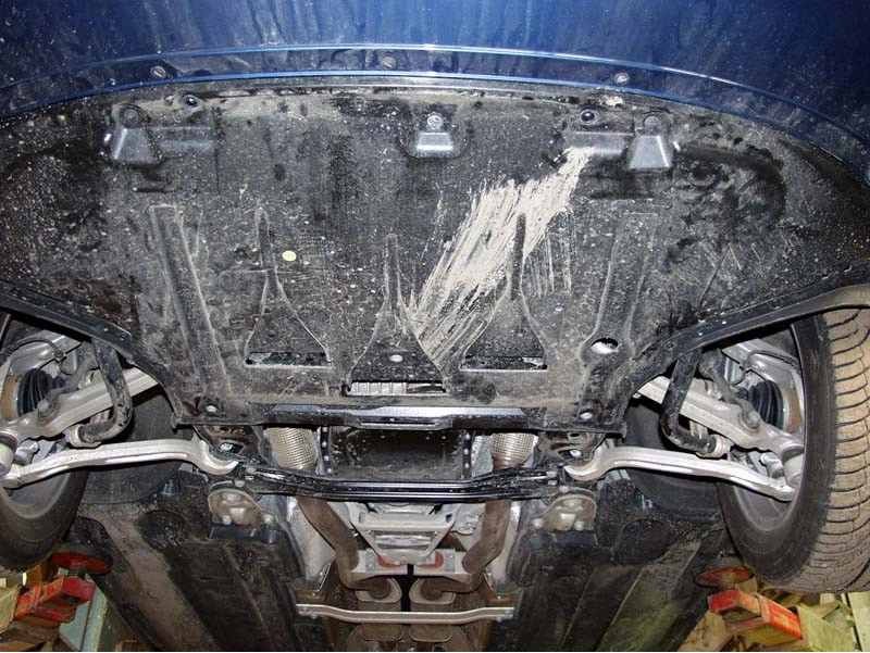Bunnplate stål Audi A6 C6 2004 - 2011 | Motordeksel - Beskyttelse deksel under motor – bilde 6