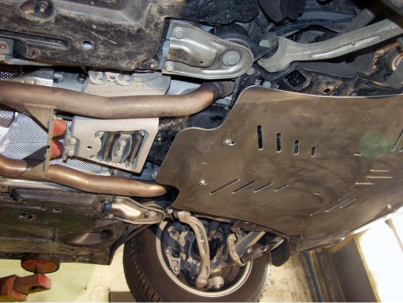 Bunnplate stål Audi A6 C6 2004 - 2011 | Motordeksel - Beskyttelse deksel under motor – bilde 7