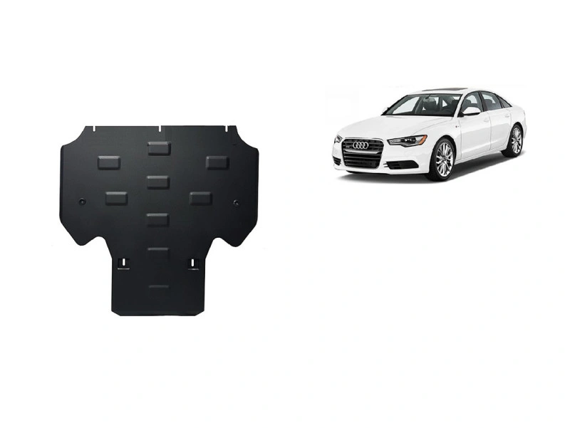 Bunnplate stål Audi A6 C7 2011 - 2018 | Girkassedeksel - Beskyttelse deksel under girkasse