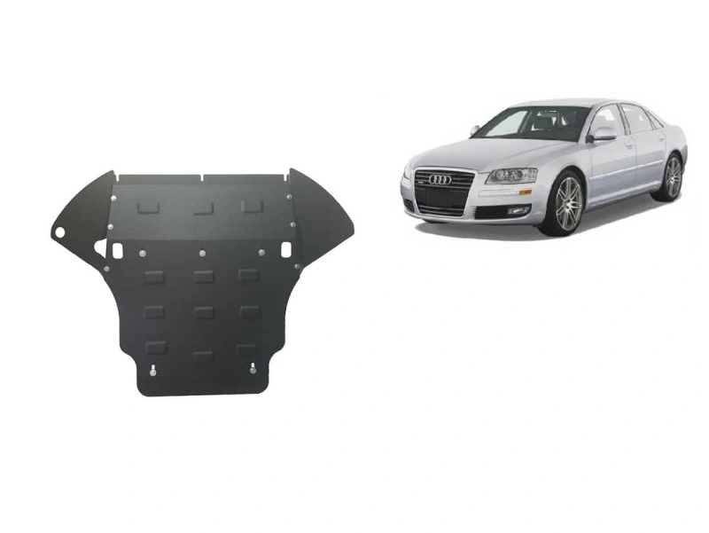 Bunnplate stål Audi A8 D3 2002 - 2010 | Motordeksel - Beskyttelse deksel under motor