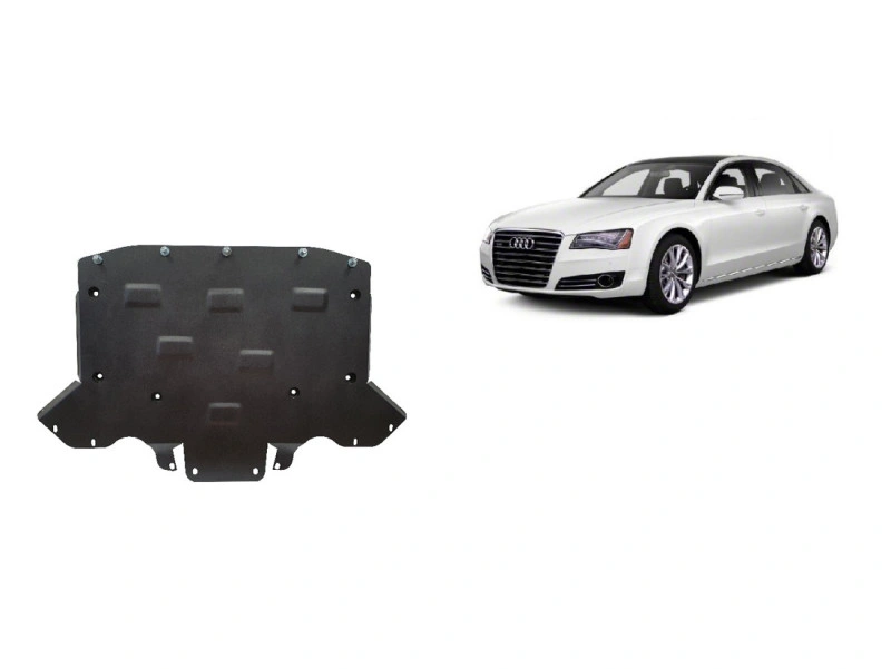 Bunnplate stål Audi A8 D4 2010 - 2017 | Girkassedeksel - Beskyttelse deksel under girkasse