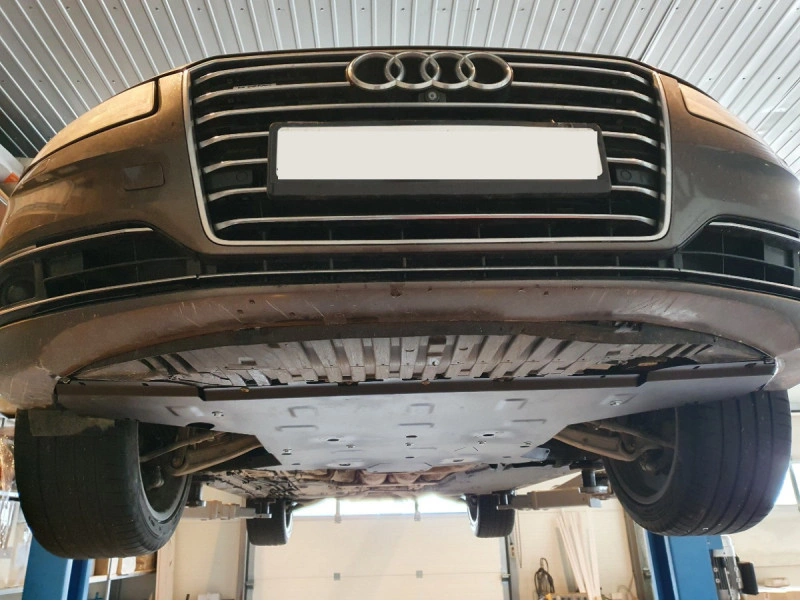 Bunnplate stål Audi A8 D4 2010 - 2017 | Girkassedeksel - Beskyttelse deksel under girkasse – bilde 4