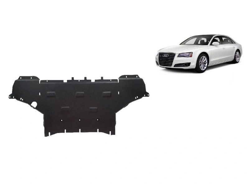 Bunnplate stål Audi A8 D4 2010 - 2017 | Motordeksel - Beskyttelse deksel under motor