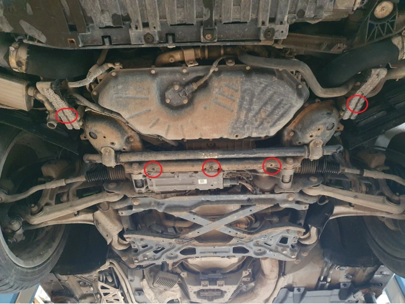 Bunnplate stål Audi A8 D4 2010 - 2017 | Motordeksel - Beskyttelse deksel under motor – bilde 4